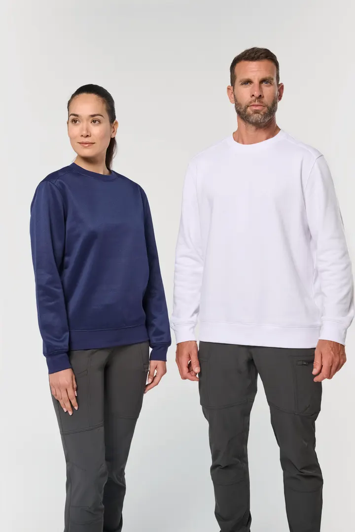 Umweltfreundliches Unisex-Sweatshirt aus Polyester/Baumwolle 24
