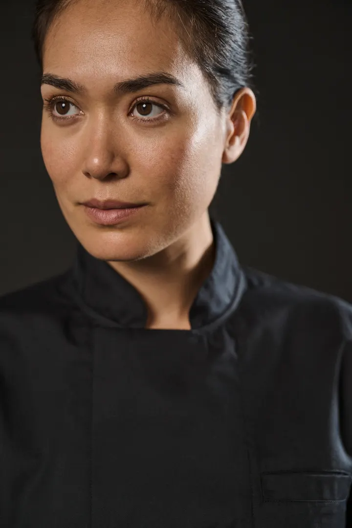 Veste de cuisine écoresponsable et respirante manches courtes unisexe 17