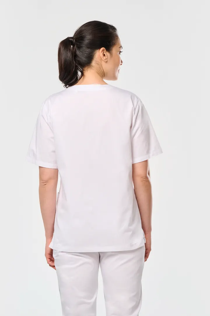 Tunique coton manches courtes unisexe 9