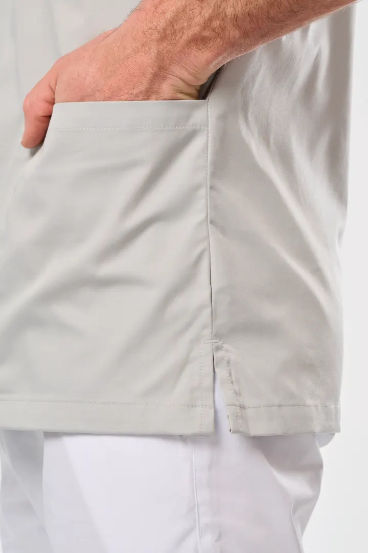 Kurzärmlige Unisex-Tunika aus Baumwollpolyester 5
