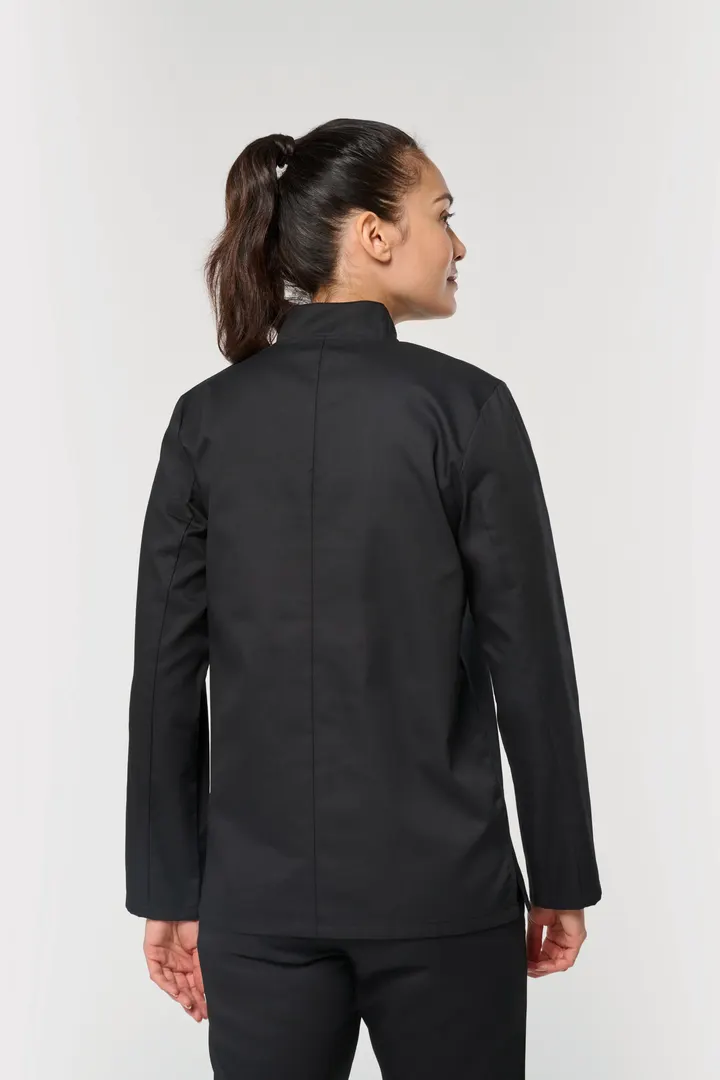 Veste de cuisine écoresponsable manches longues unisexe 7