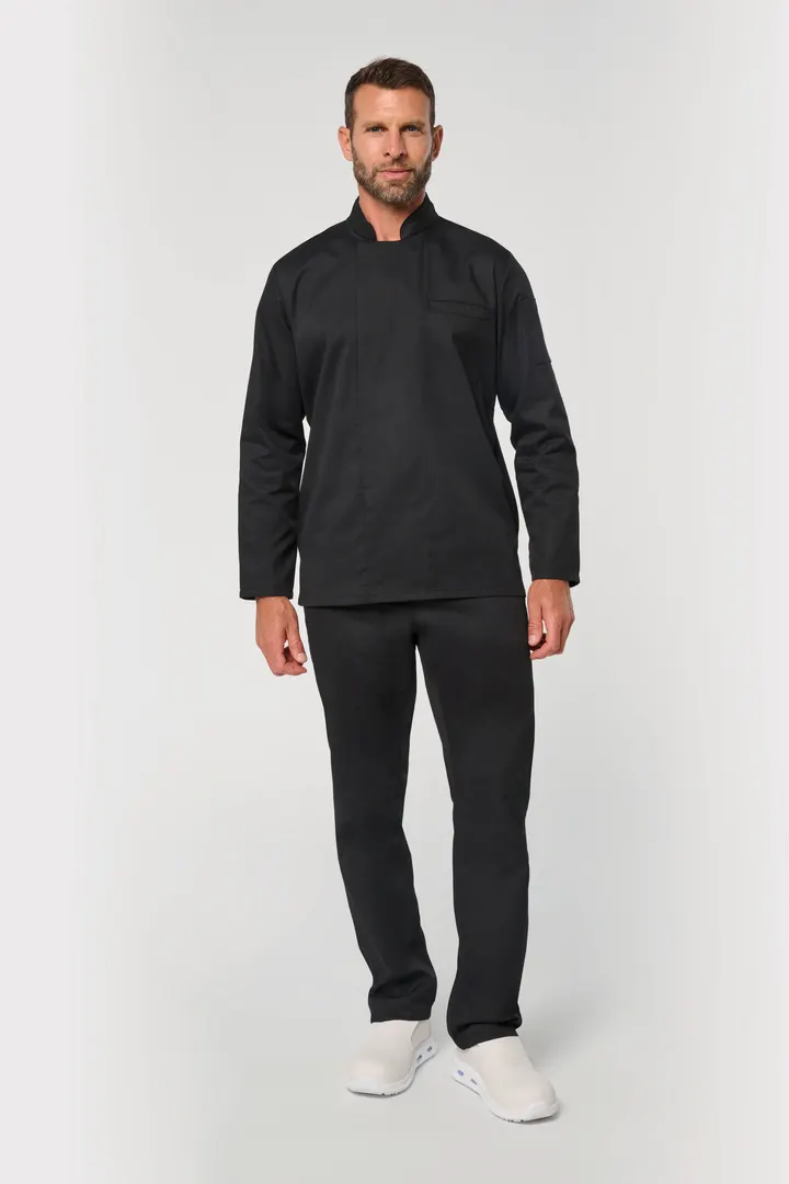 Veste de cuisine écoresponsable manches longues unisexe 8