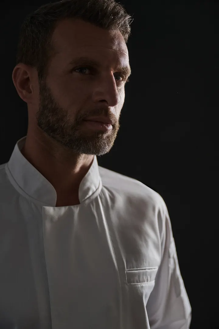 Veste de cuisine écoresponsable et respirante manches longues unisexe 21