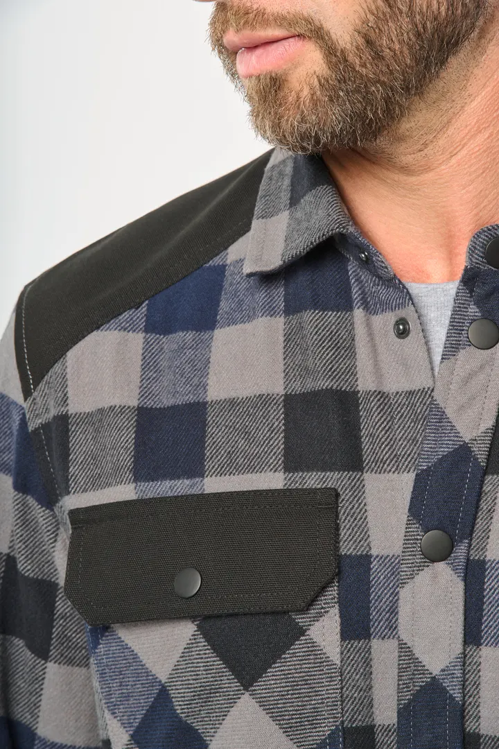 Karohemd mit Taschen, für Herren 8