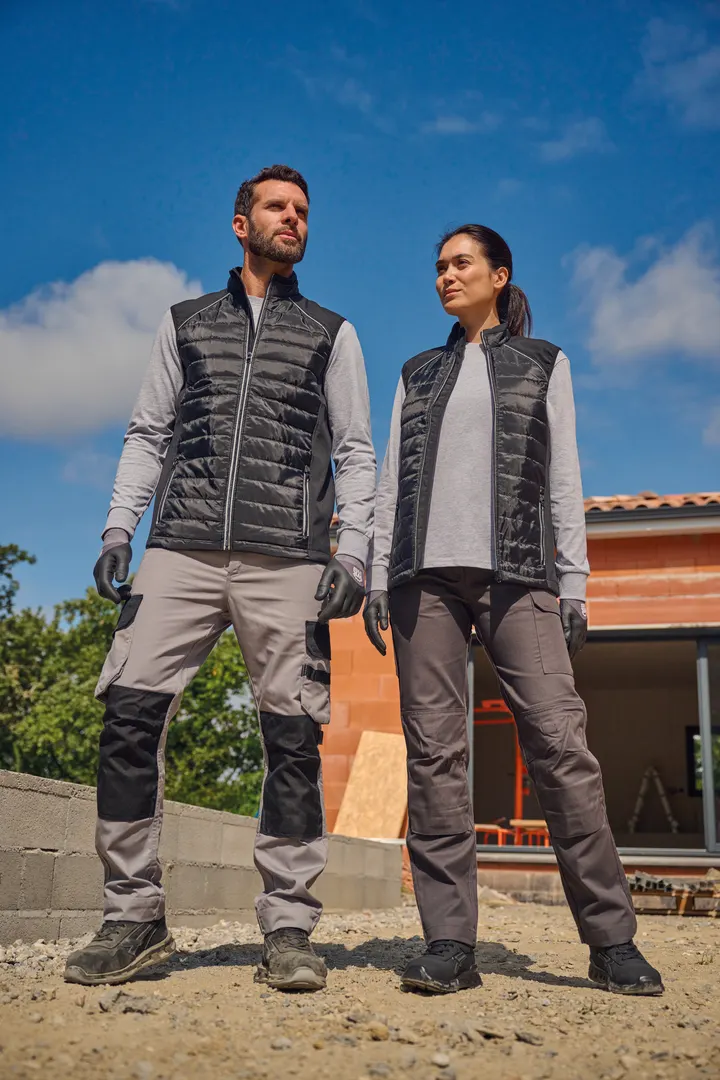 Bodywarmer Day To Day bi-matière unisexe 26