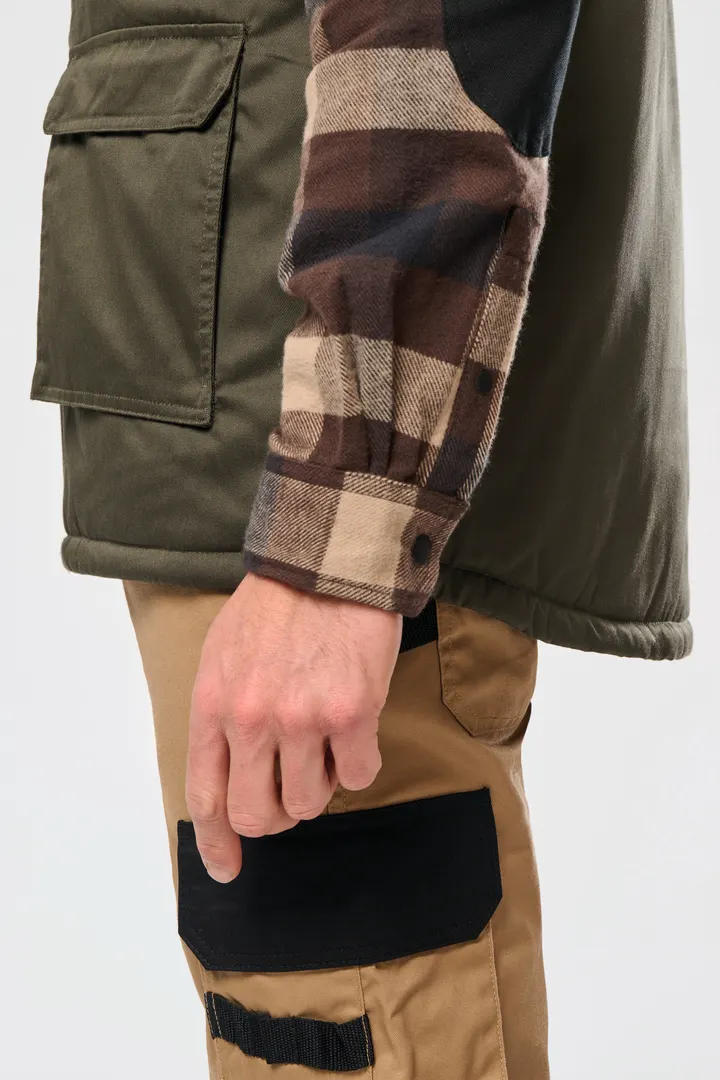 Gefütterte Unisex-Weste aus Baumwollpolyester 18