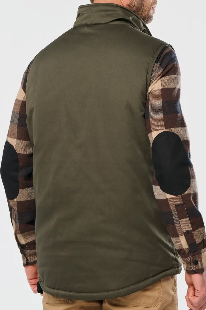 Gefütterte Unisex-Weste aus Baumwollpolyester 3