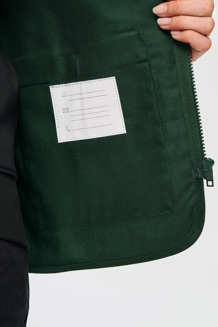 Unisex-Weste aus Baumwollpolyester mit mehreren Taschen 17