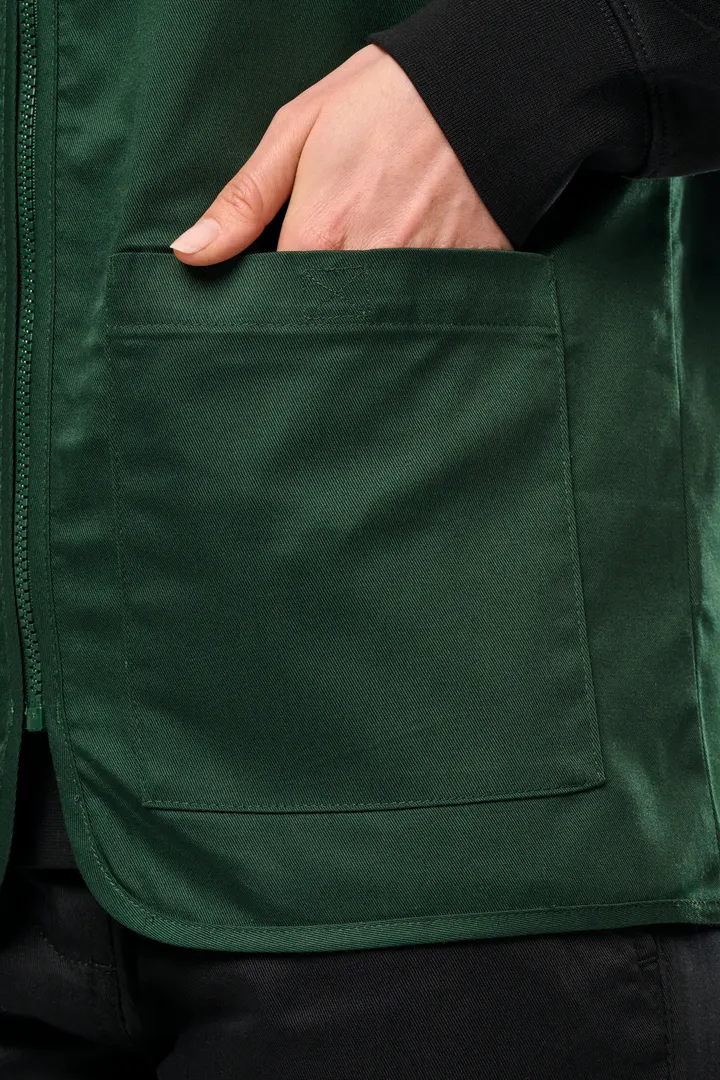 Unisex-Weste aus Baumwollpolyester mit mehreren Taschen 18