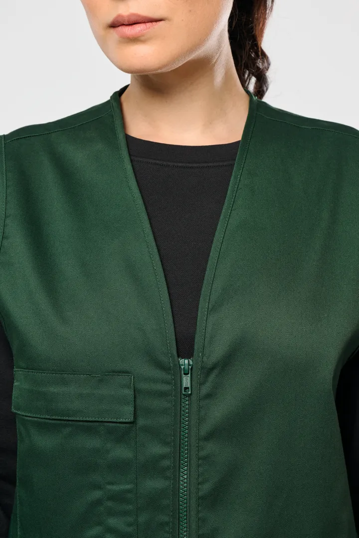 Unisex-Weste aus Baumwollpolyester mit mehreren Taschen 19
