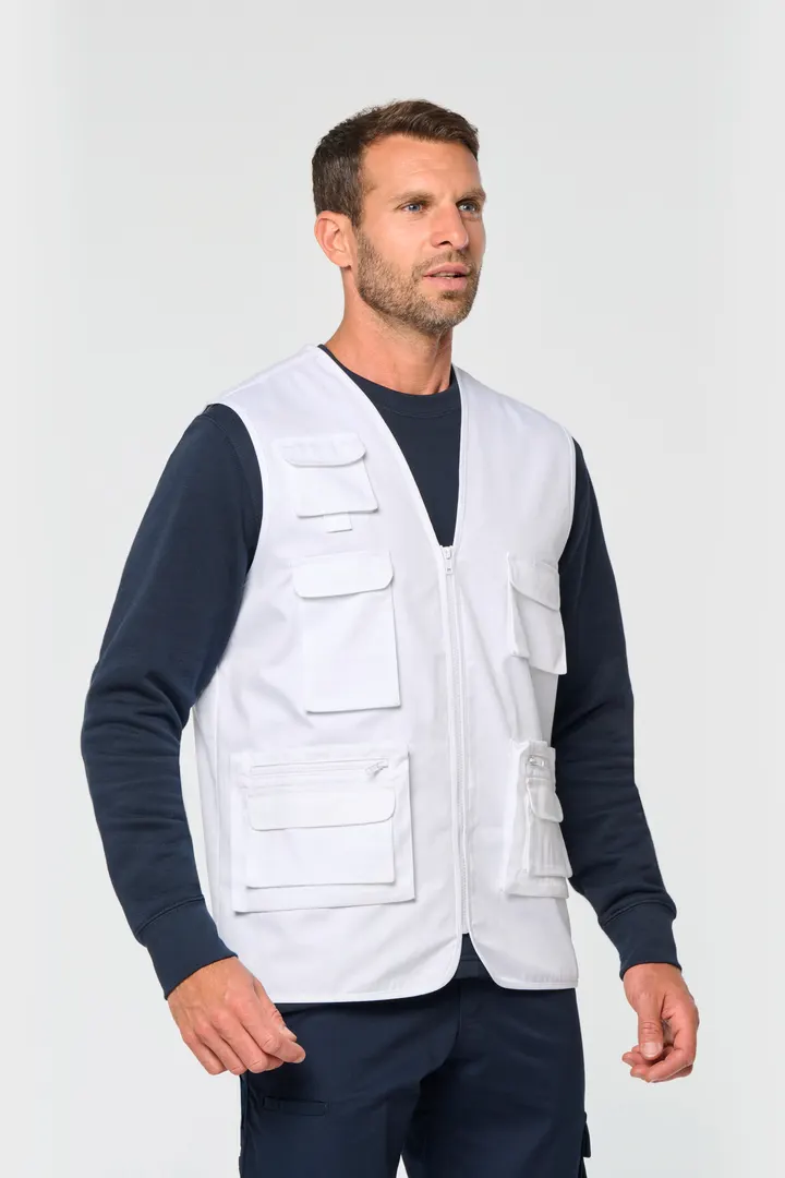 Gefütterte Unisex-Weste aus Baumwollpolyester 32