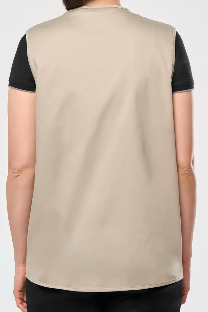 Gefütterte Unisex-Weste aus Baumwollpolyester 3