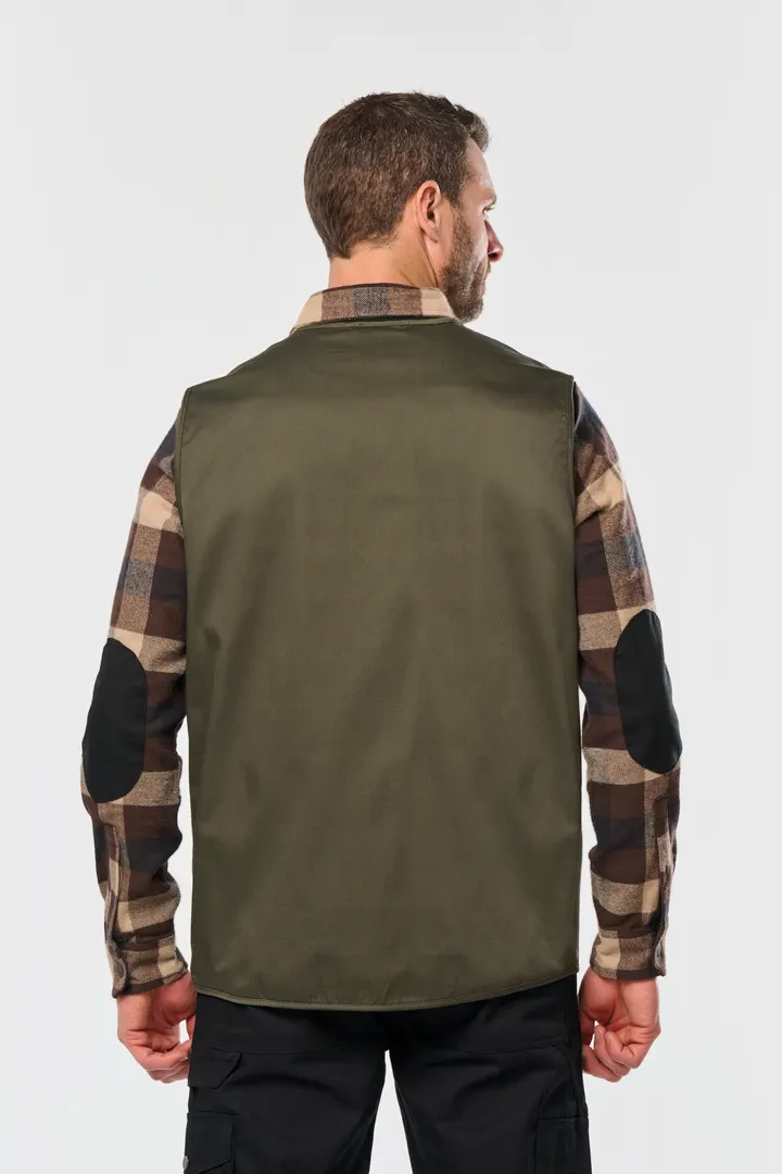 Gefütterte Unisex-Weste aus Baumwollpolyester 6