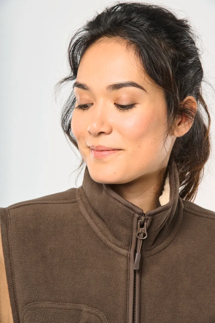 Bodywärmer aus Fleece mit Sherpa-Innenseite, Unisex 5