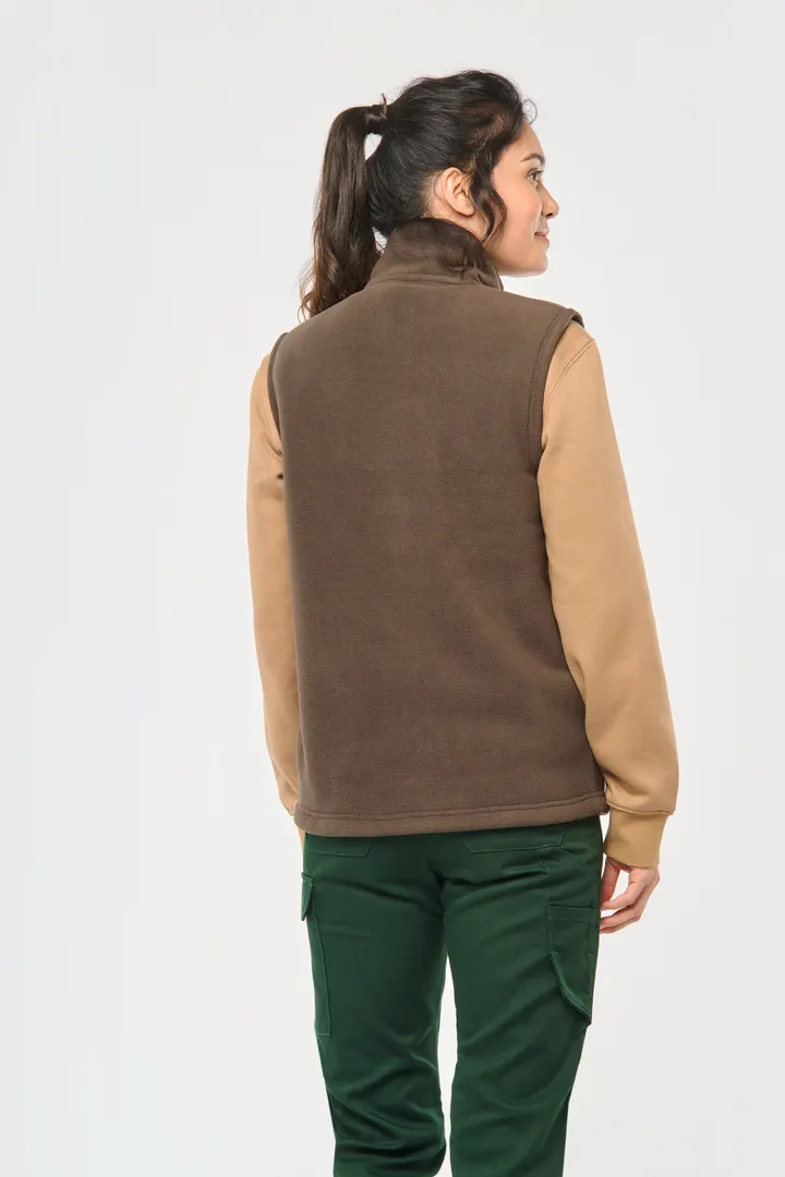 Bodywärmer aus Fleece mit Sherpa-Innenseite, Unisex 6