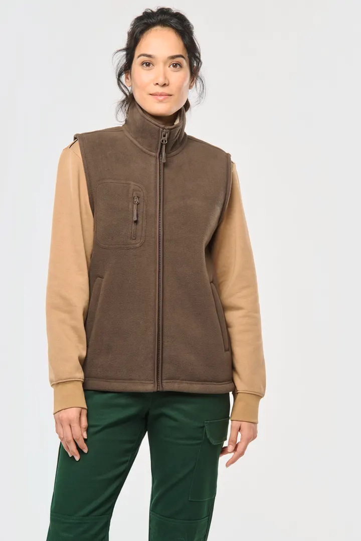 Bodywärmer aus Fleece mit Sherpa-Innenseite, Unisex 7