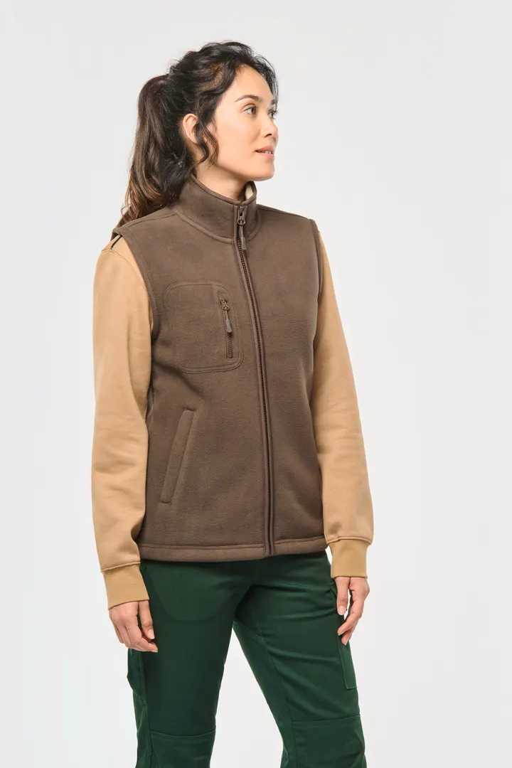 Bodywärmer aus Fleece mit Sherpa-Innenseite, Unisex 8