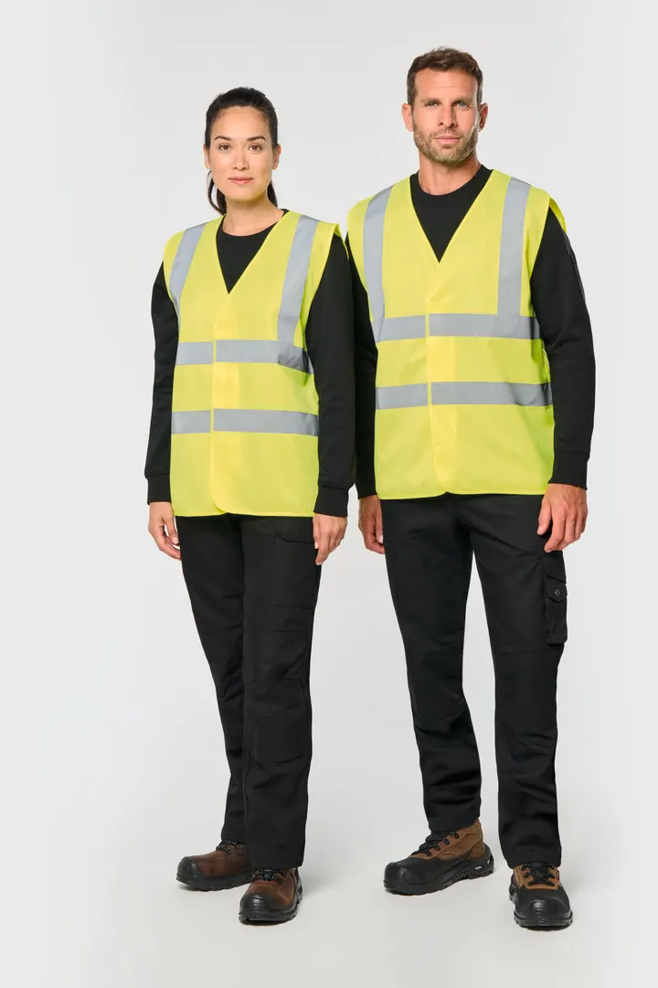 HI-VIS Sicherheitsweste Erwachsene Unisex 2