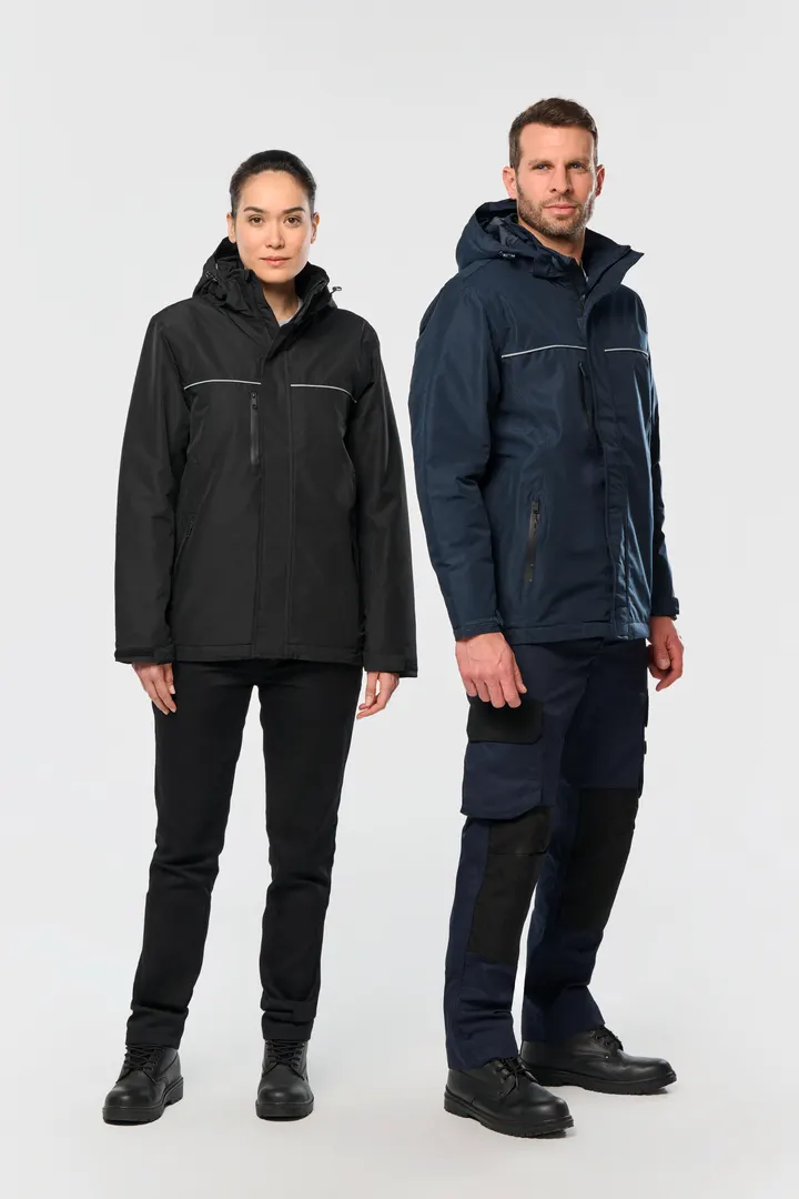 Parka performance à capuche unisexe 6
