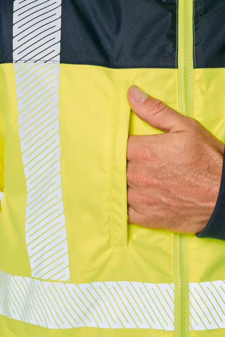 Parka de sécurité recyclée 4 en 1 unisexe 17