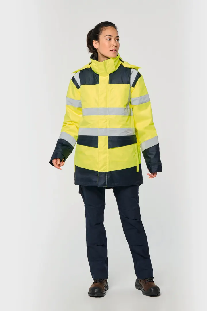 Parka de sécurité recyclée 4 en 1 unisexe 23