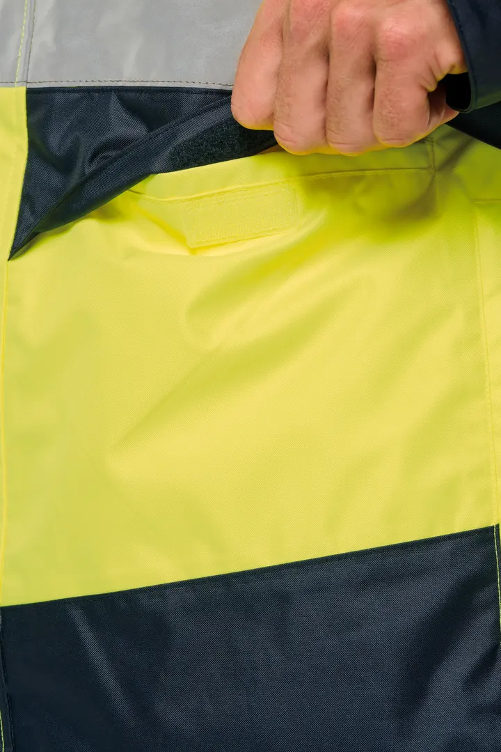 Parka de sécurité recyclée 4 en 1 unisexe 27