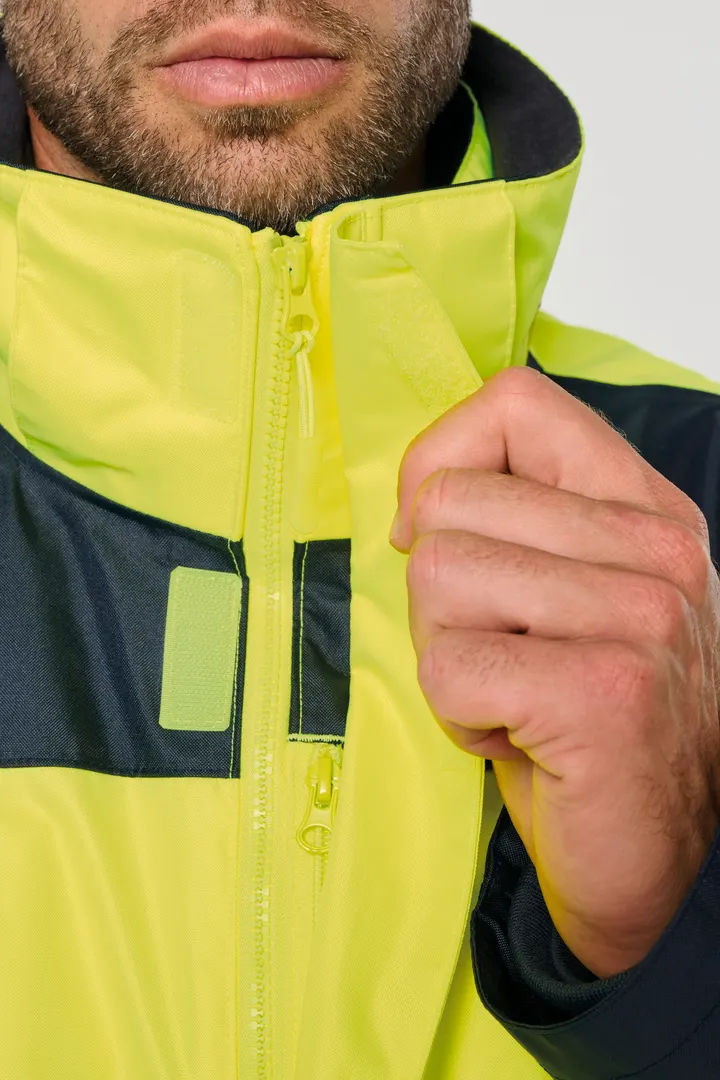 Parka de sécurité recyclée 4 en 1 unisexe 29