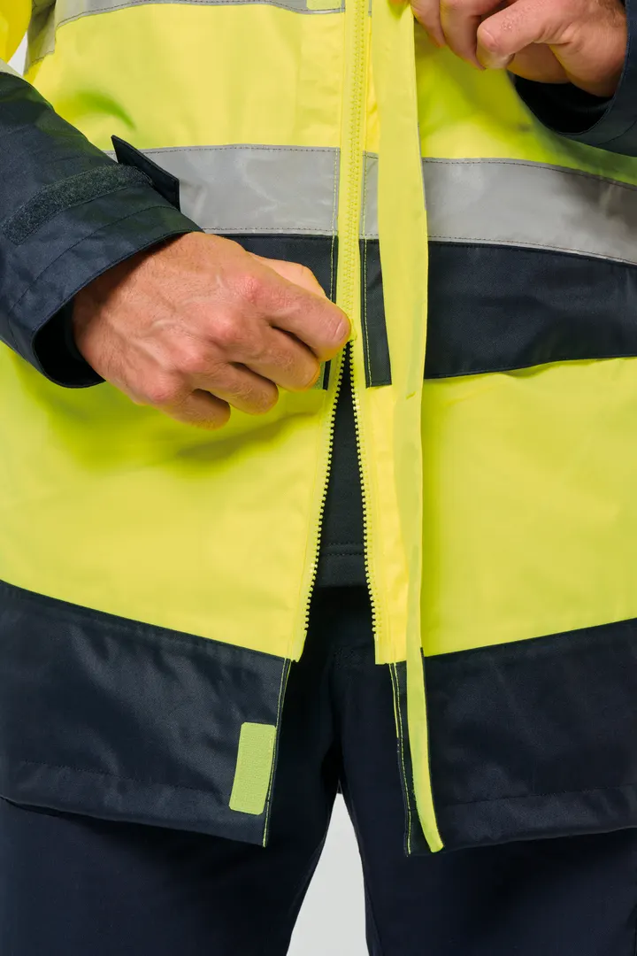 Parka de sécurité recyclée 4 en 1 unisexe 30