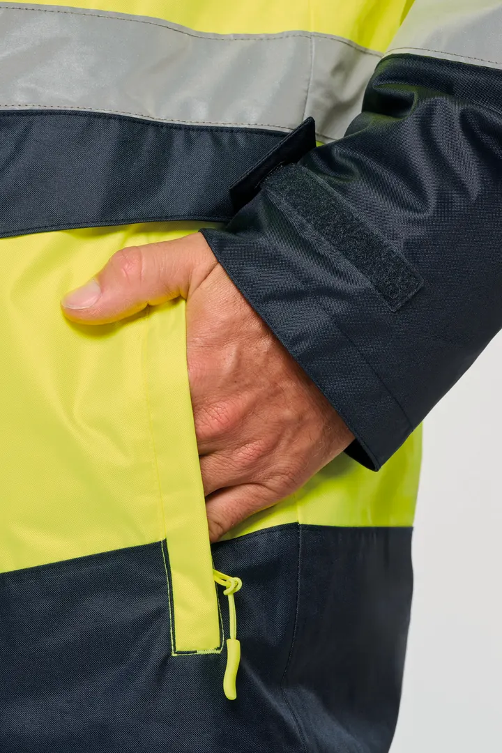 Parka de sécurité recyclée 4 en 1 unisexe 33