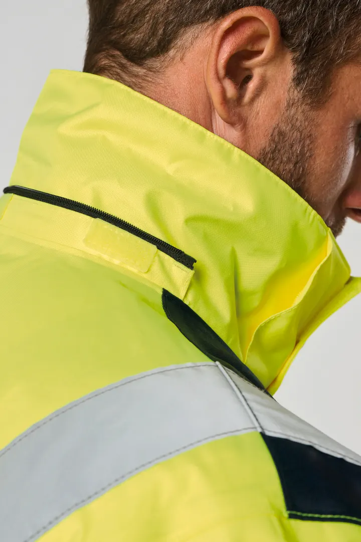 Parka de sécurité recyclée 4 en 1 unisexe 34