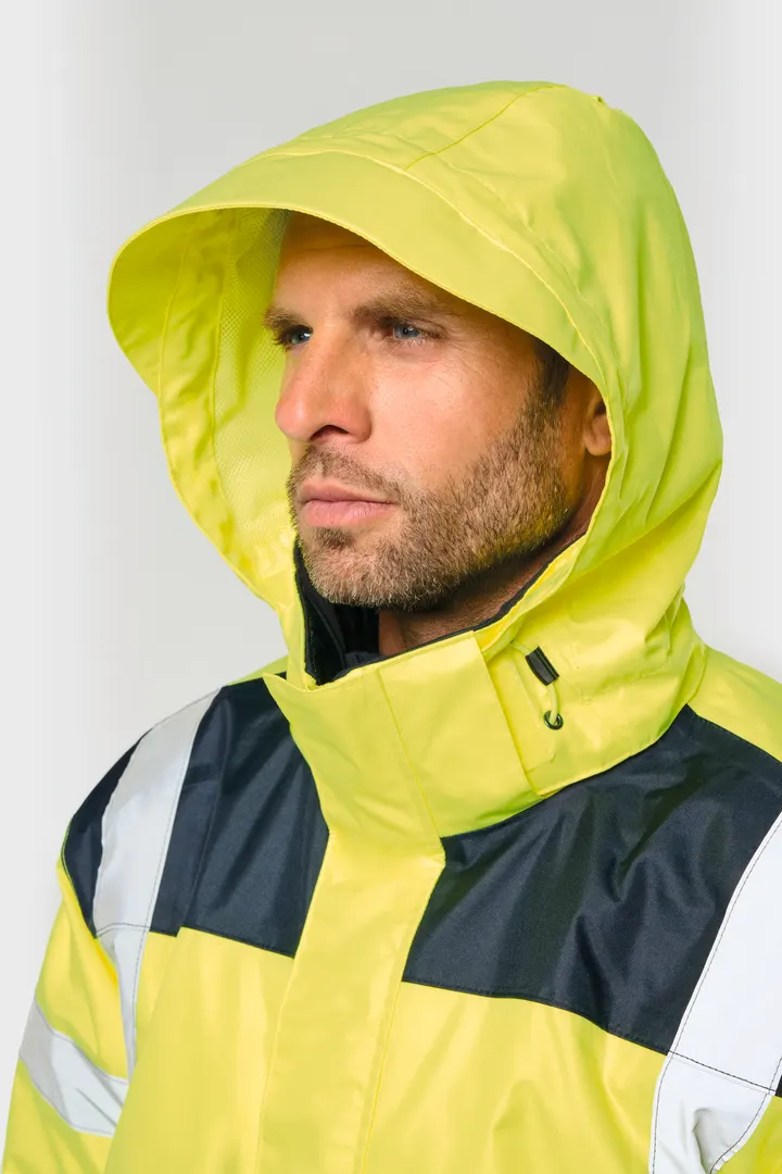 Parka de sécurité recyclée 4 en 1 unisexe 35