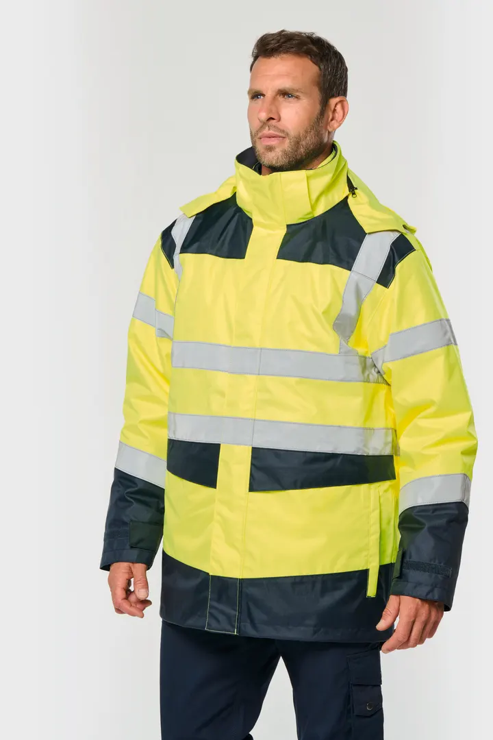 Parka de sécurité recyclée 4 en 1 unisexe 36