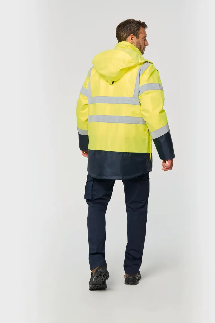 Parka de sécurité recyclée 4 en 1 unisexe 37