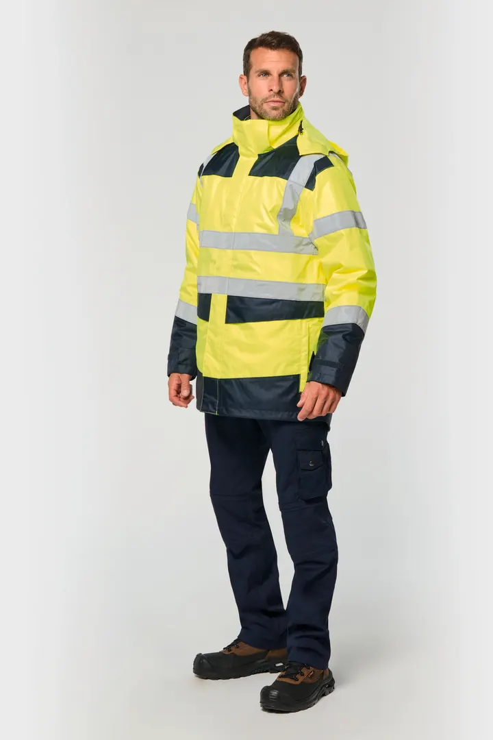 Parka de sécurité recyclée 4 en 1 unisexe 38