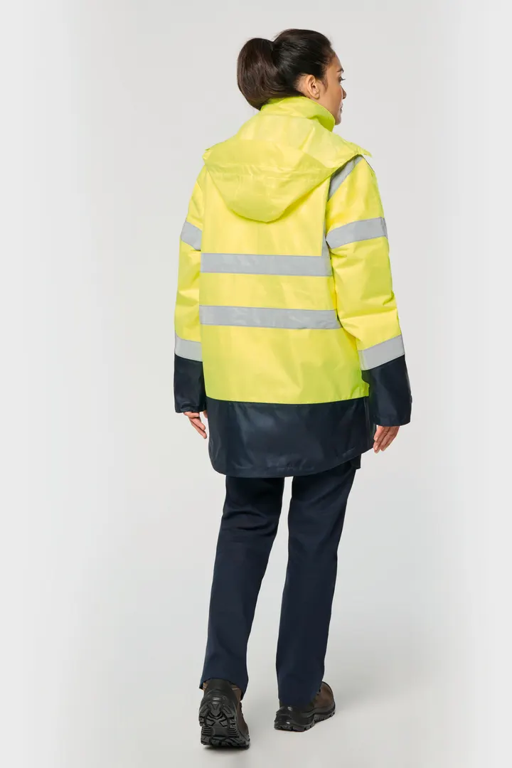 Parka de sécurité recyclée 4 en 1 unisexe 39