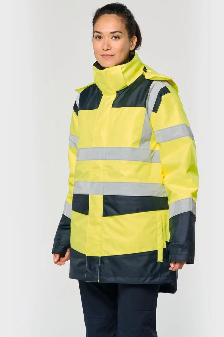 Parka de sécurité recyclée 4 en 1 unisexe 40