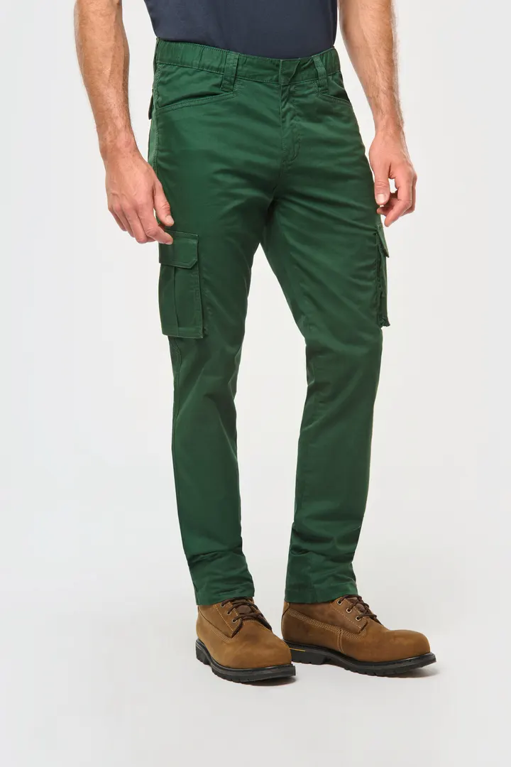 Pantalon multipoches écoresponsable homme