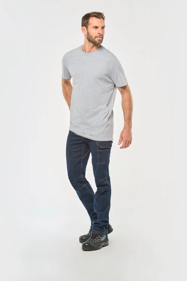 Denim-Herrenhose mit mehreren Taschen 5
