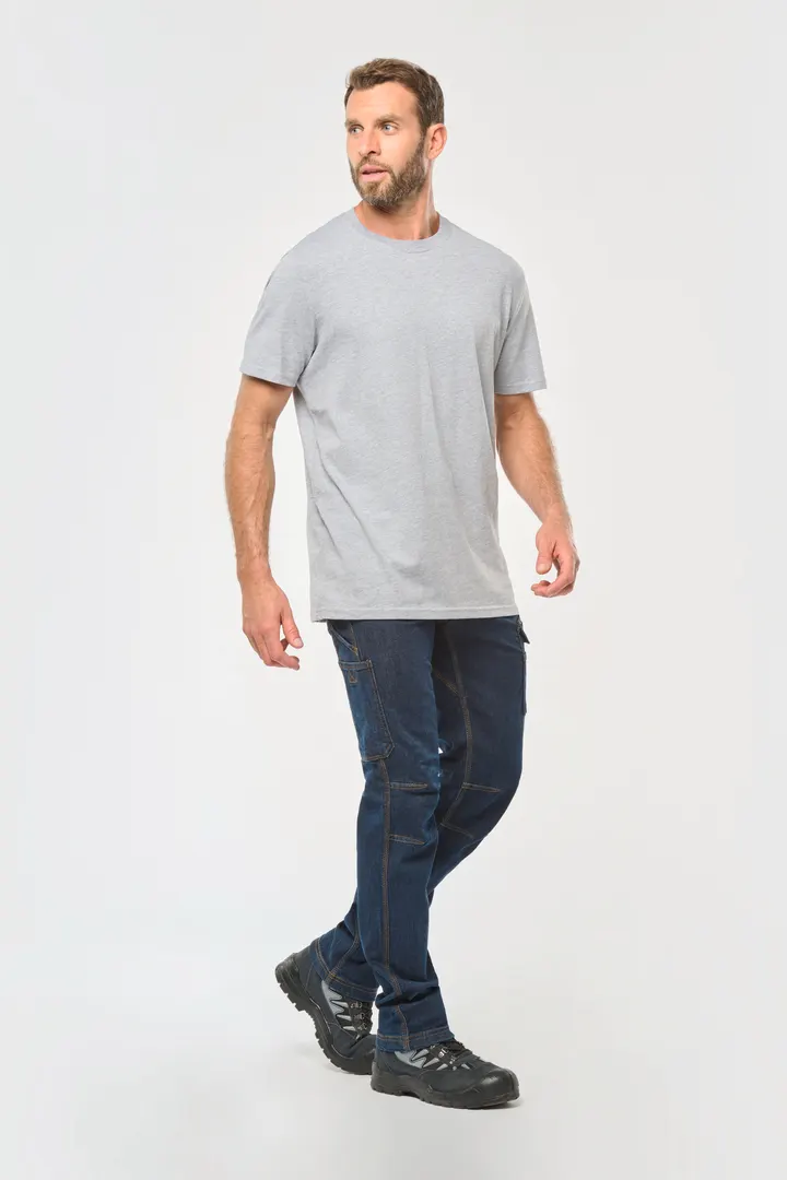 Denim-Herrenhose mit mehreren Taschen 8