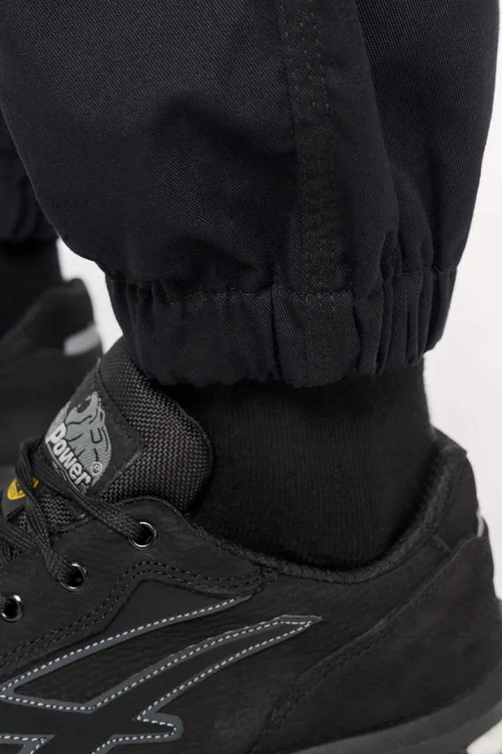 Pantalon cargo unisexe avec bas élastiqué 25