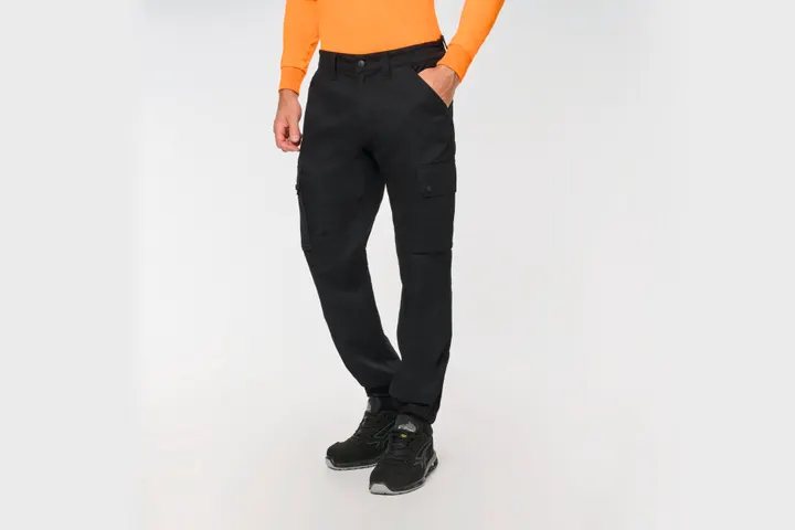 Pantalon cargo unisexe avec bas élastiqué 26