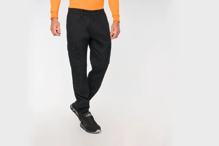 Pantalon cargo unisexe avec bas élastiqué 27