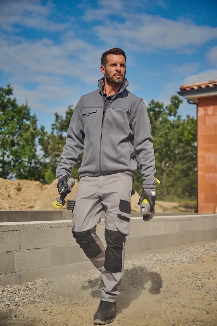 Veste polaire manches amovibles homme 35
