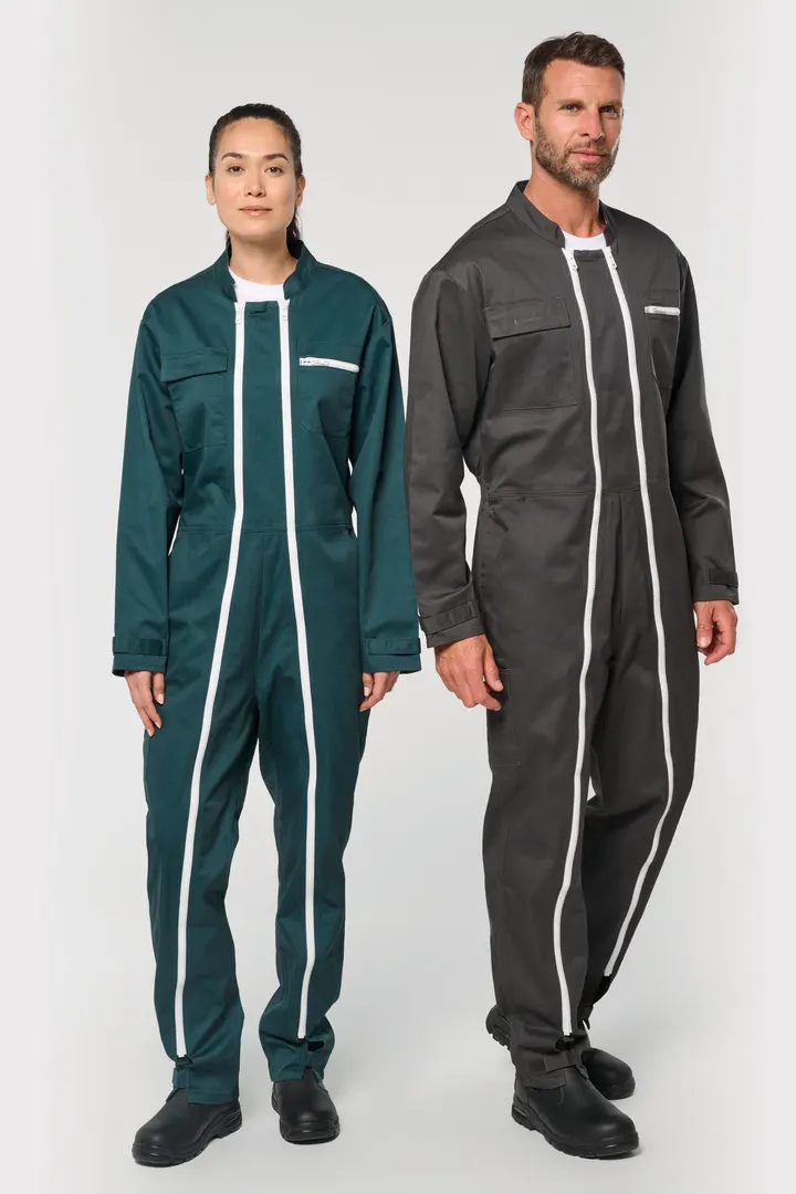 Combinaison double zip unisexe 14