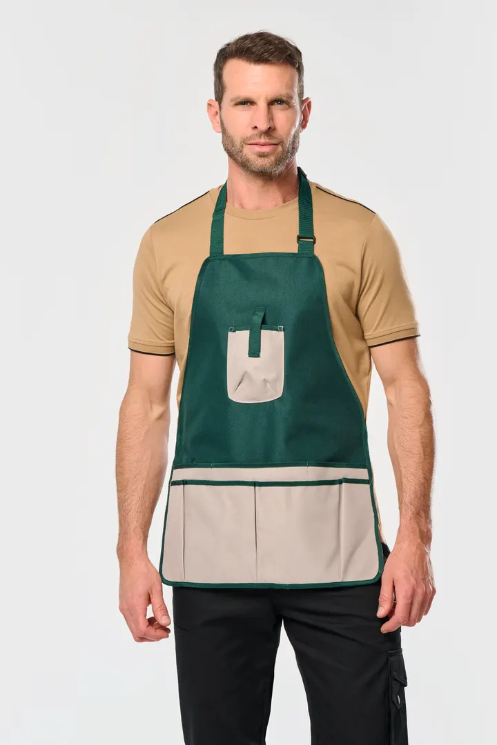 Tablier de jardinier imperméable écoresponsable unisexe 11