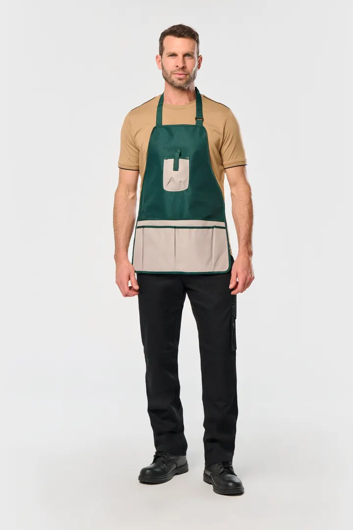 Tablier de jardinier imperméable écoresponsable unisexe 12
