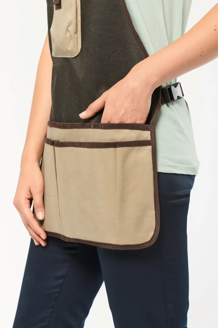 Tablier de jardinier imperméable écoresponsable unisexe 17