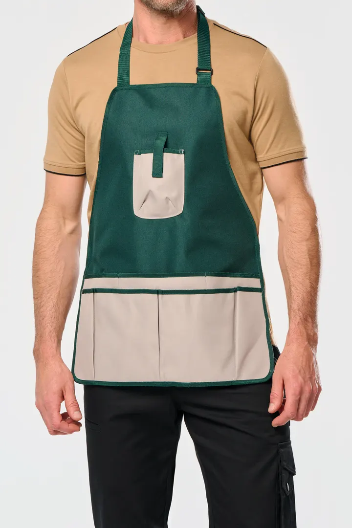 Tablier de jardinier imperméable écoresponsable unisexe 1