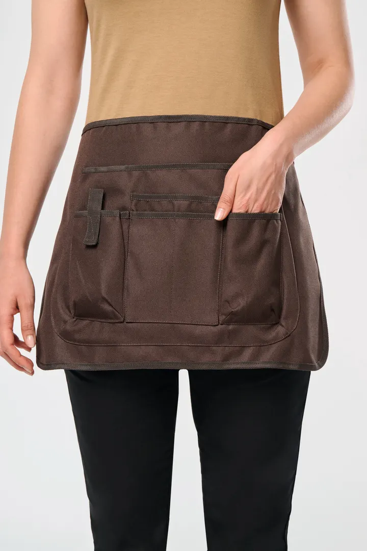 Kurze umweltfreundliche Unisex-Gärtnerschürze 12
