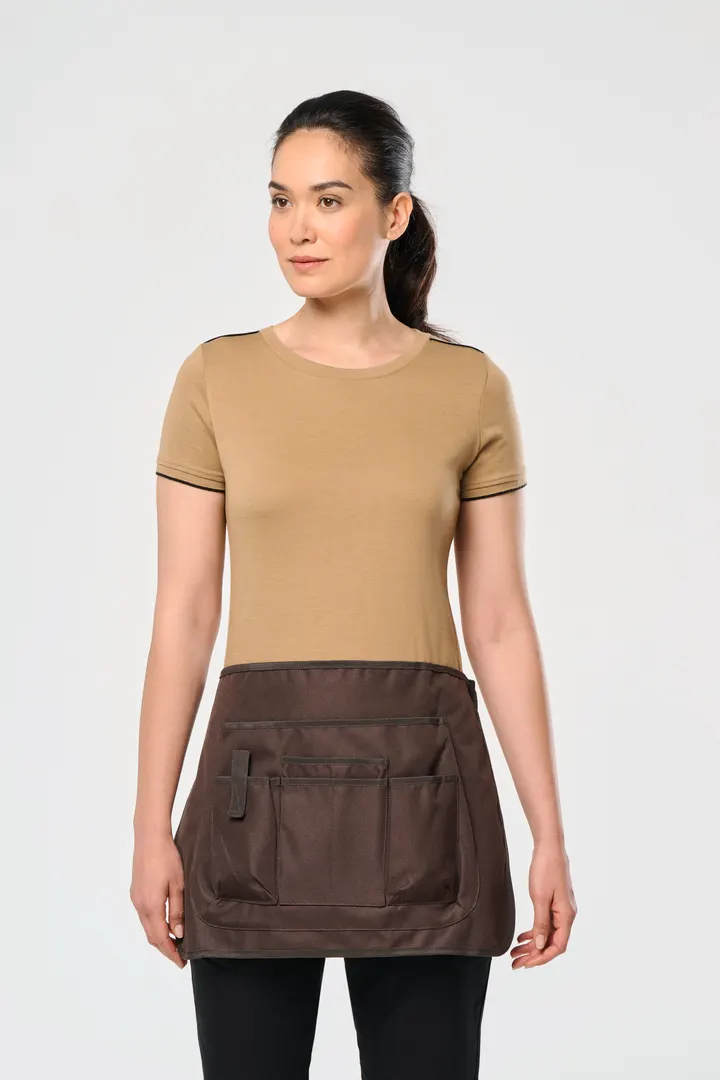 Kurze umweltfreundliche Unisex-Gärtnerschürze 13